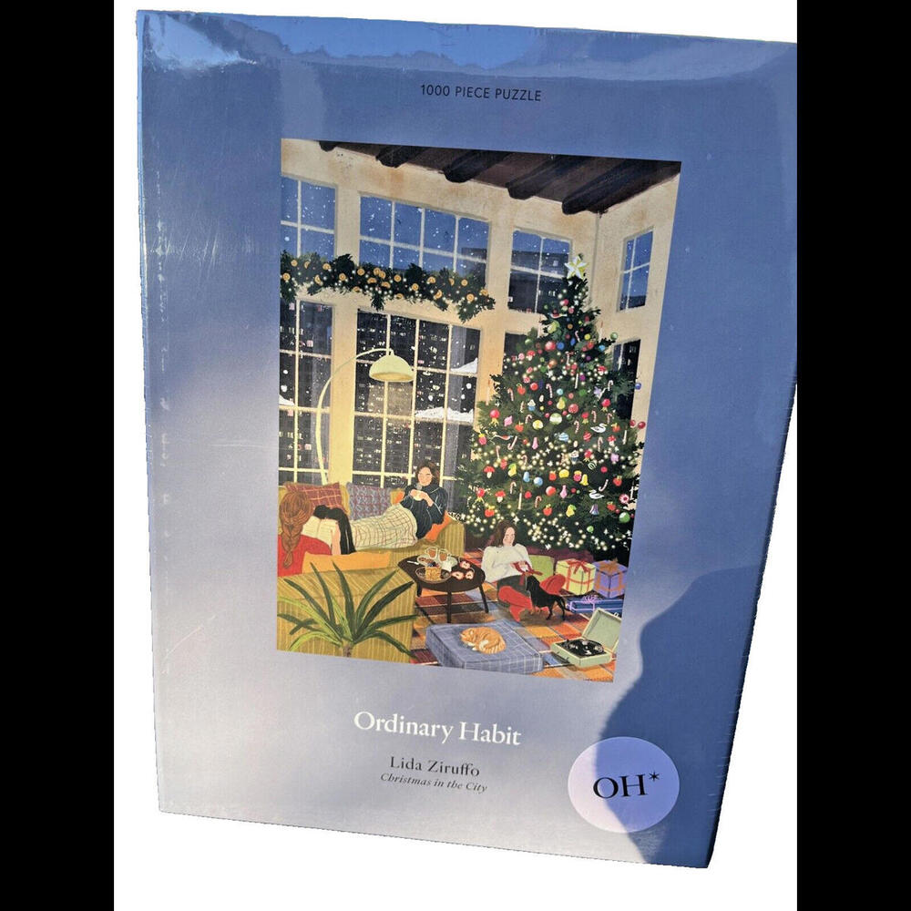 NEW SEALED Ordinary Habit Christmas In The City Lida Ziruffo Puzzle Jig Saw